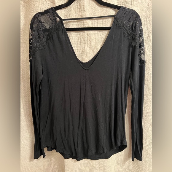 American eagle outfitters side lace shoulder top - Picture 2 of 3